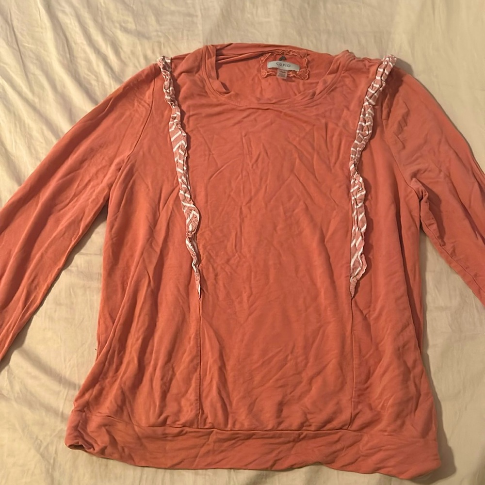 Cupid Girls Large Long sleeve tee